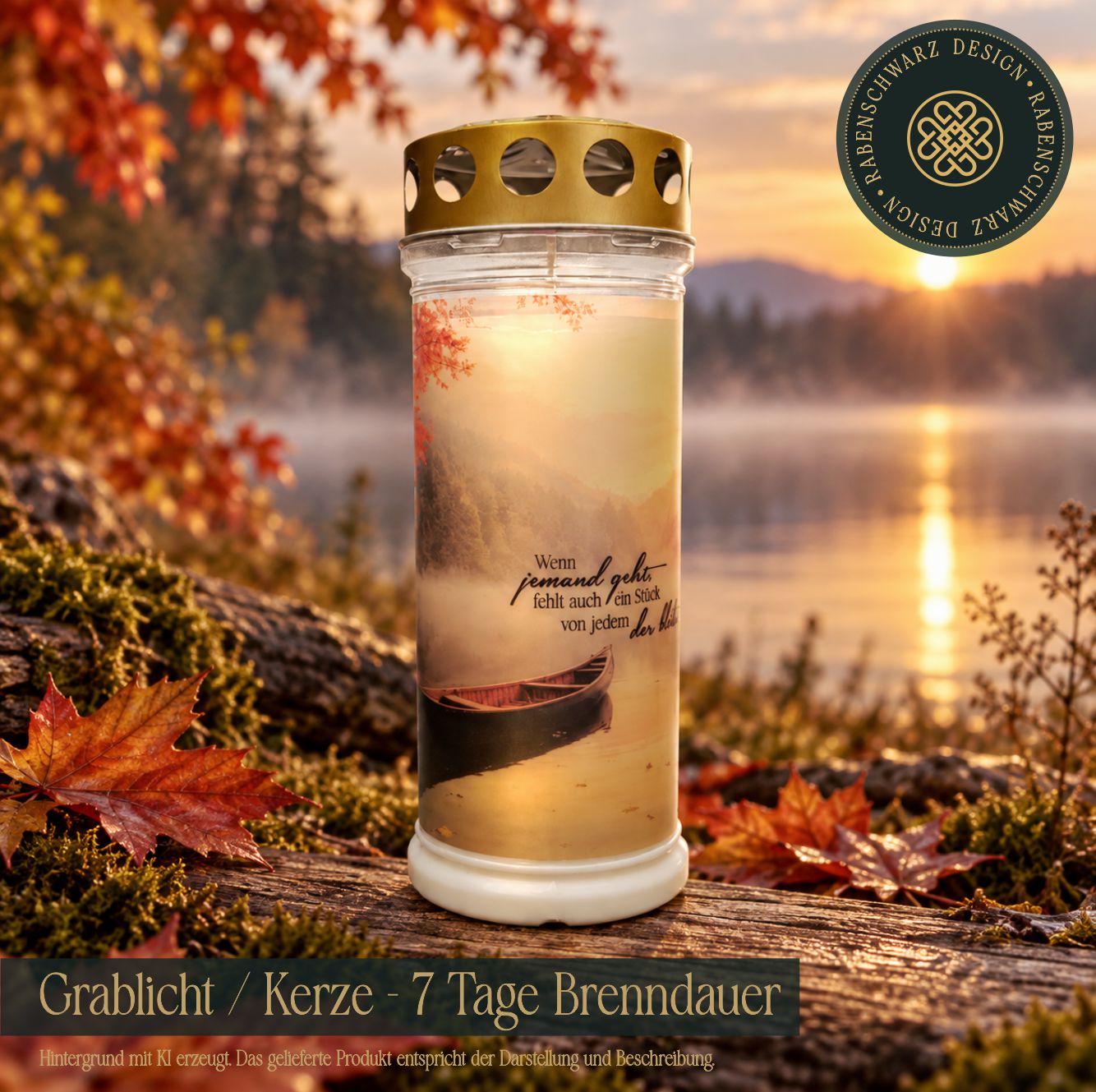 Grabkerze 7 tage
