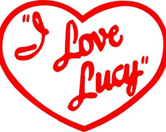 Free Free 346 I Love Lucy Svg SVG PNG EPS DXF File