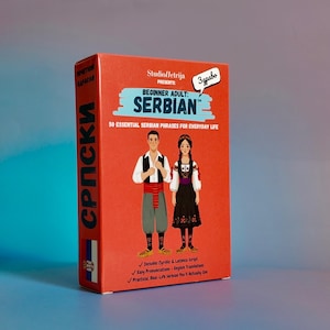 Adult Beginner flashcards in Serbian