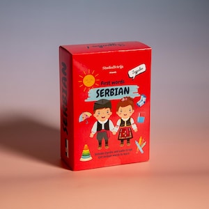100 primeiras palavras em sérvio - Flashcards para iniciantes