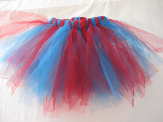 3T Red and Blue Tutu Blue and Red Tutu 