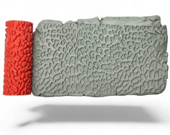 LEOPARD PRINT | Clay Texture Roller | Polymer Clay Texture | Embossing Roller | Ceramic Texture Roller | Clay Tool | Clay Cutter