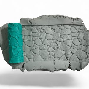STONE | Clay Texture Roller | Polymer Clay Texture | Embossing Roller | Ceramic Texture Roller | Clay Tool | Clay Cutter