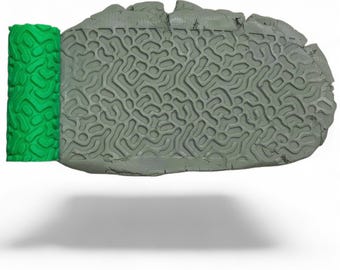 Maze 2 | Clay Texture Roller | Polymer Clay Texture | Embossing Roller | Ceramic Texture Roller | Clay Tool | Clay Cutter