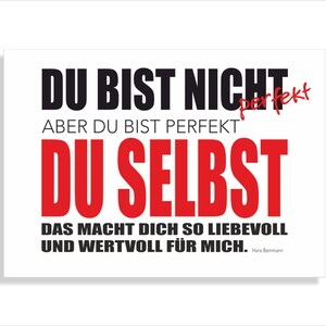 Postkarte Spruchkarten Zitate Glückwunschkarten Grusskarten Schreibwaren