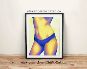 Youth Portrait Original Art Print