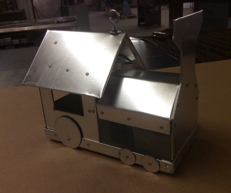 Train Shaped Birdfeeder Etsy