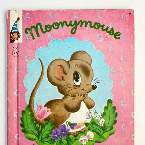 Moonymouse by Helen & Alf Evers ~ A mouse daydreams about everything until he falls into a cow's water trough and barely escapes drowning