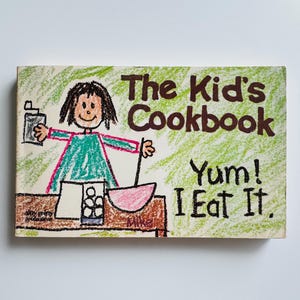 Recetario infantil, ¡Qué rico! Me lo como ~ Recetas fáciles de platos principales, postres, sándwiches, ensaladas y dulces ~ Ilustraciones infantiles