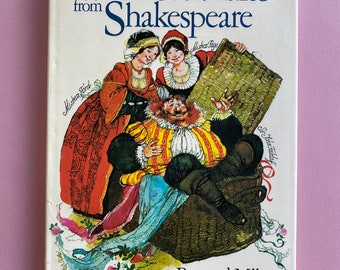 Contes bien-aimés de Shakespeare à collectionner illustrés par Victor G. Ambrus ~ The Tempest, Othello, As You Like It, Julius Caeser + Plus