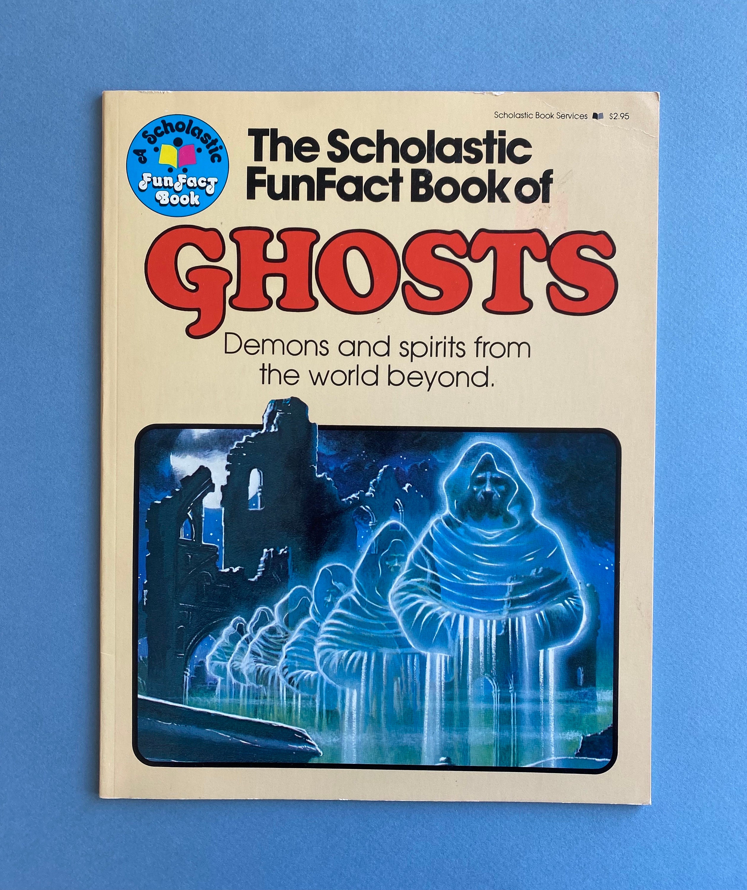 Rare Collectible the Scholastic Funfact Book of Ghosts: Demons 