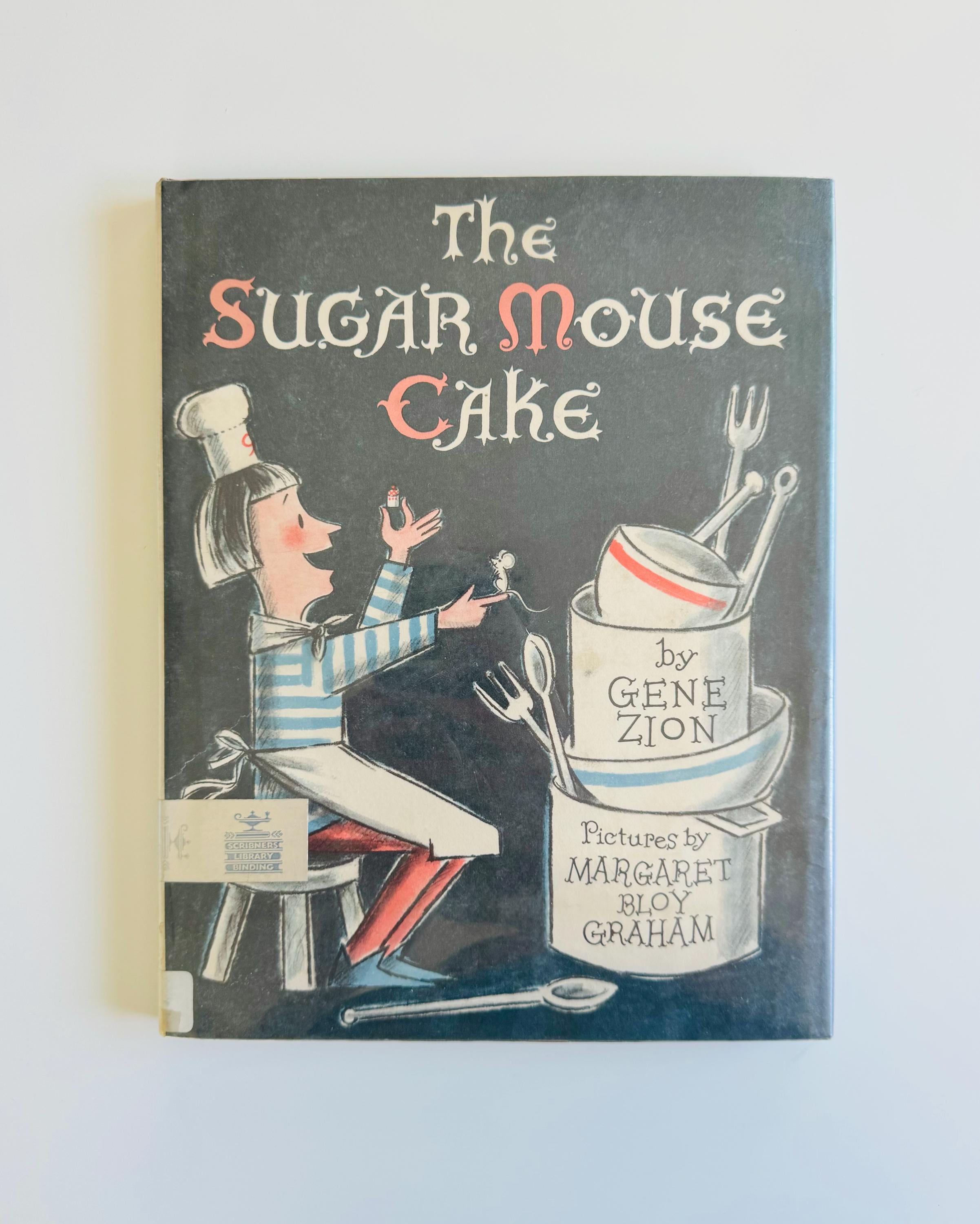 Rare the Sugar Mouse Cake by Gene Zion, Pictures by Margaret Bloy Graham,  1964, A Poor Pastry Cook Gets Help From a Little White Mouse - Etsy
