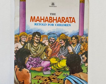 The Mahabharata Retold for Children ~ The ancient Indian epic story abridged and retold for kids ~ Vikas Publishing House, New Delhi