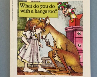 What Do You Do With a Kangaroo? by Mercer Mayer ~ A little girl copes with a variety of animals who try to take over her house