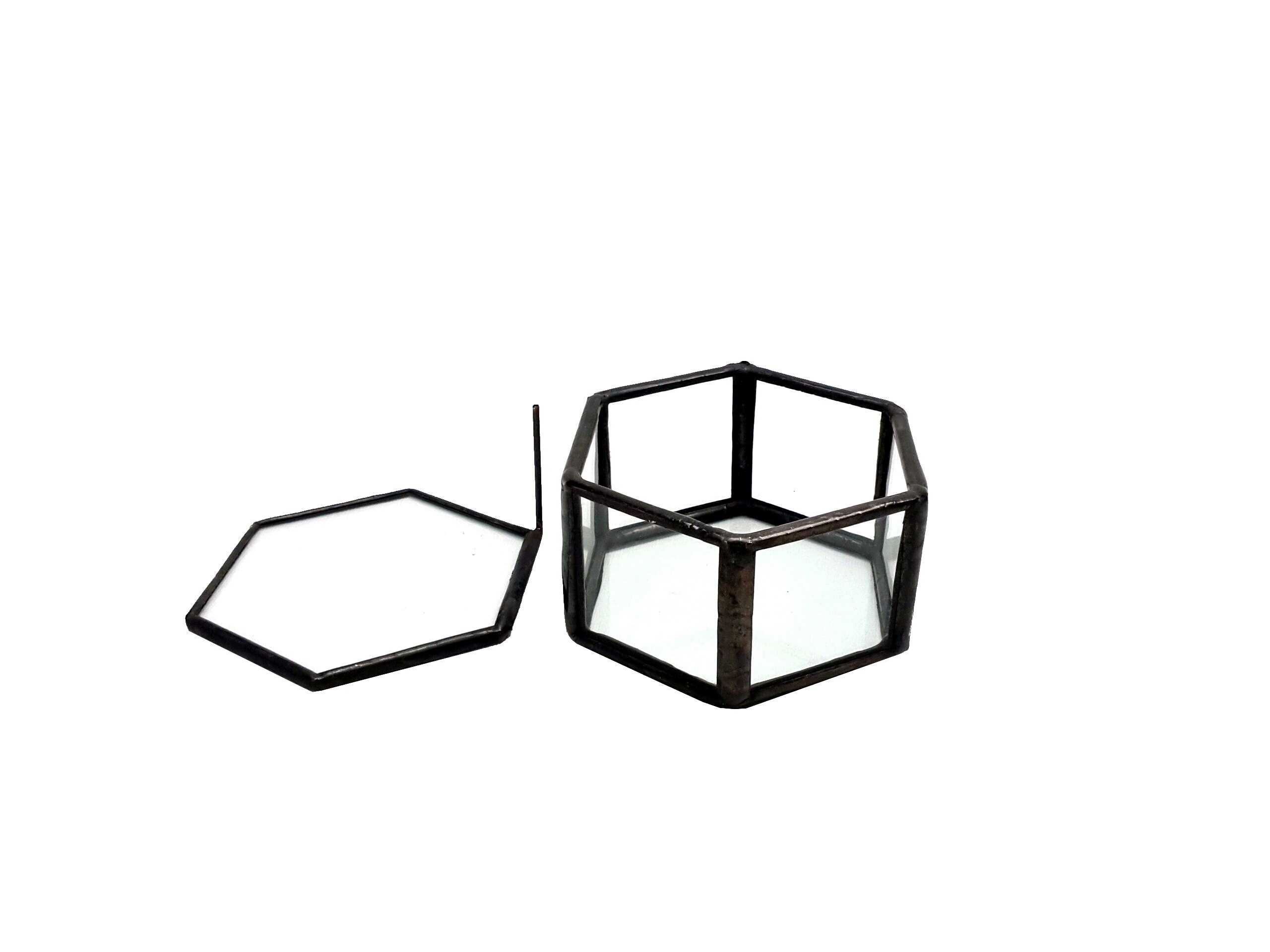 Wedding Ring Box With Lid Hexagonal Proposal Box Etsy UK