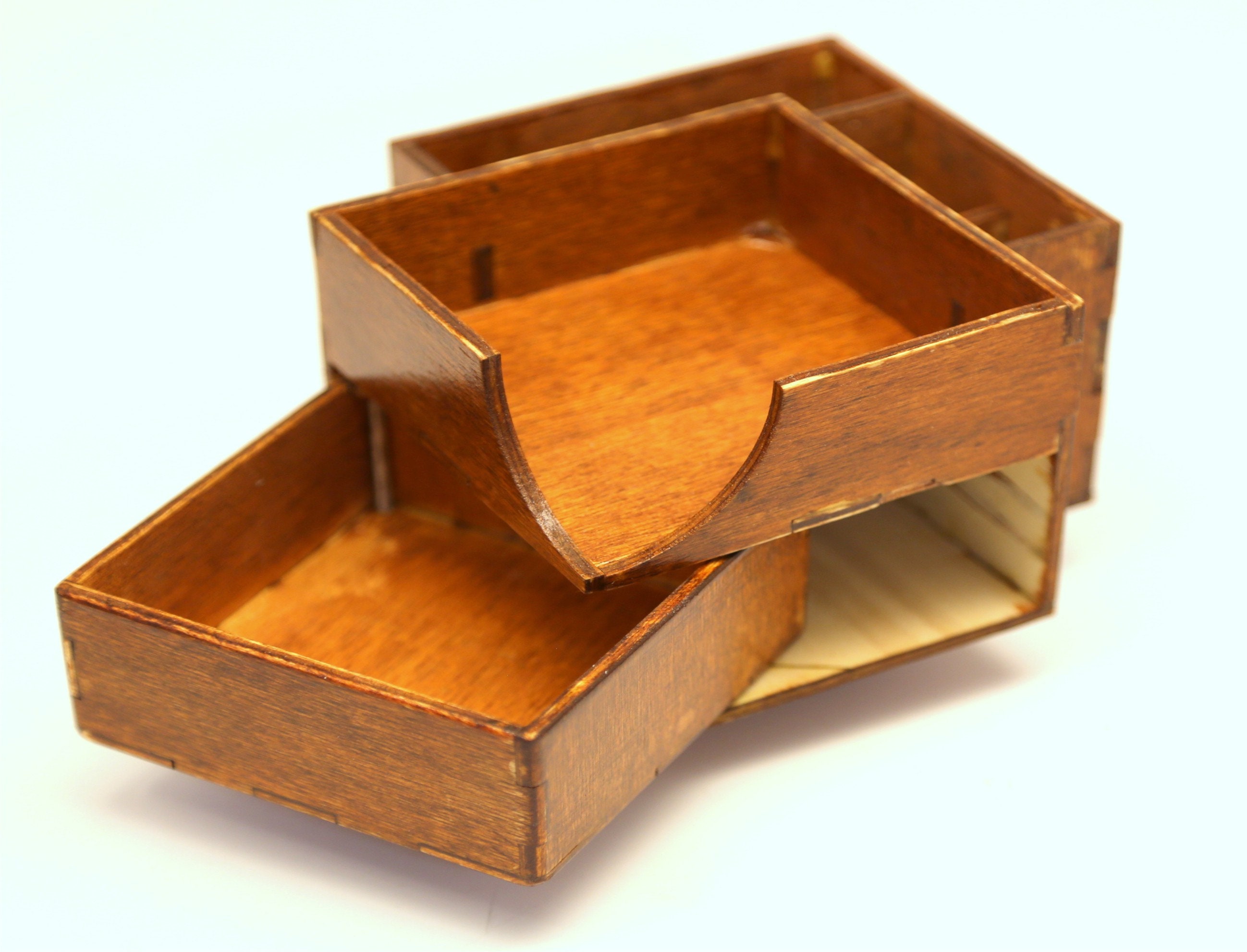 Lasercut Digital File Desk Tidy organizer Ai, Dwg, Dxf, Svg, Plt. 6