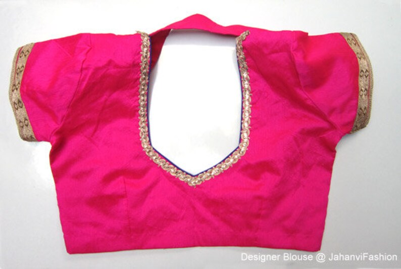Readymade Saree Blouse pink color All Sizes Sari Blouse | Etsy