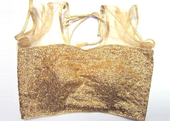 golden sequence blouse