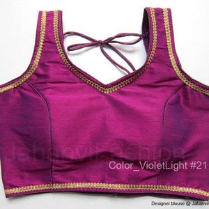 Designer Saree Blouse women, Made To Order Saree Blouse Made To Order, Golden Zari Border, Stitched Saree Blouse, Ready to Wear Saree Blouse
