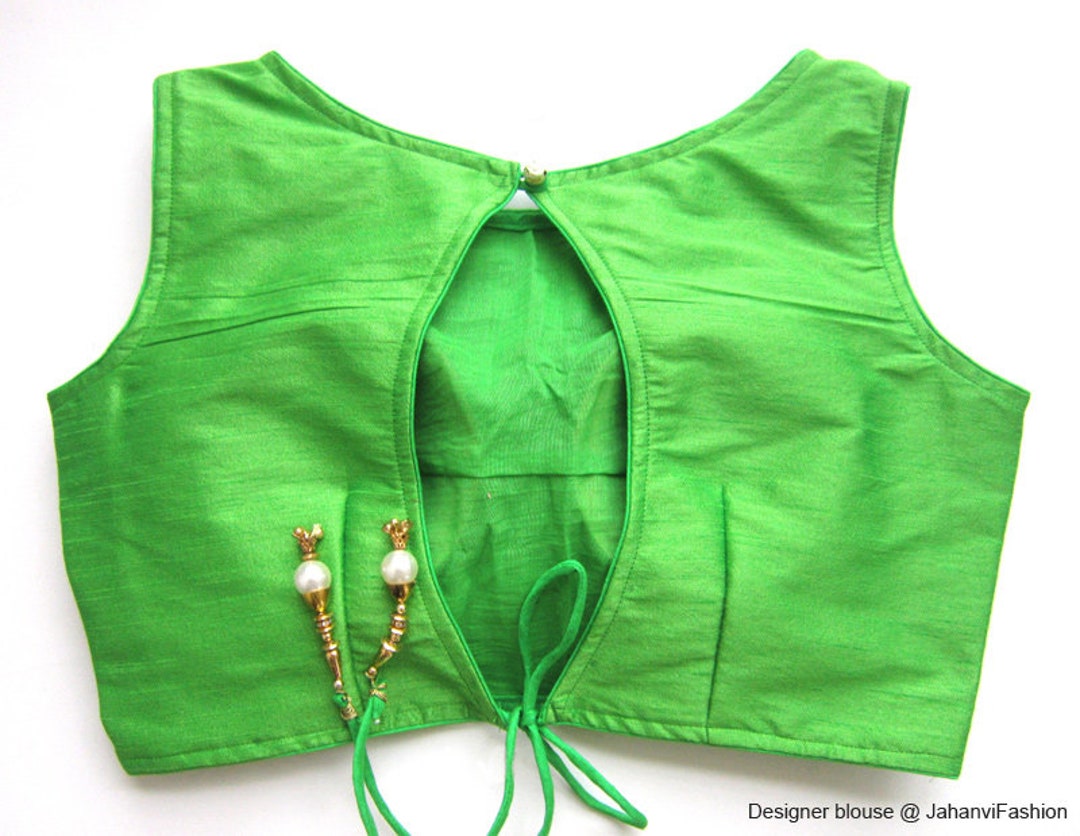 parrot colour blouse