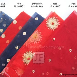 Embroidery Sari Blouse: Golden V Neck - For Bridal Saree, Princess Cut, Padded image 9