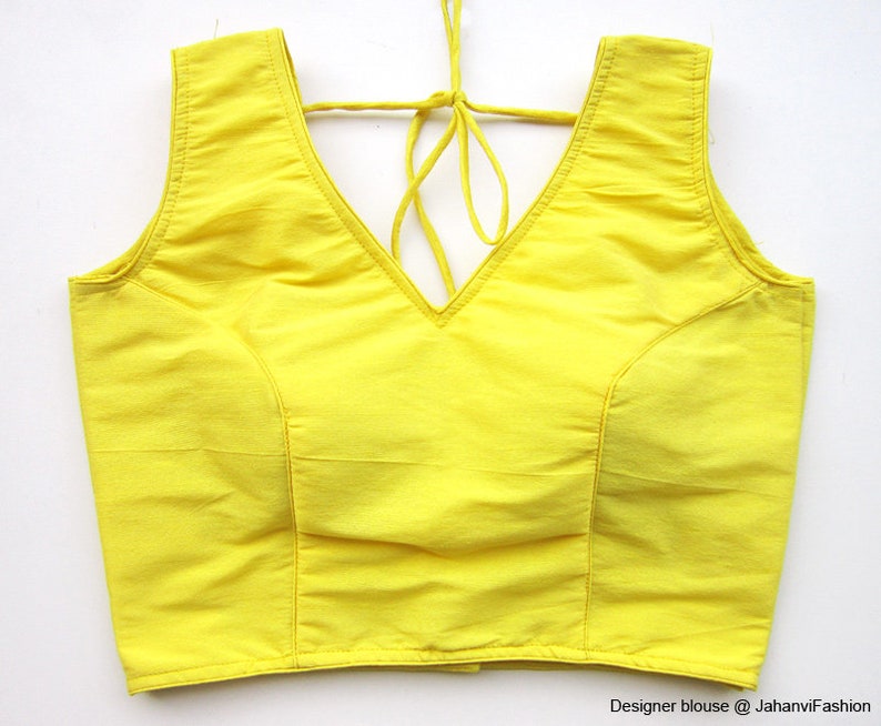 v neck readymade blouse