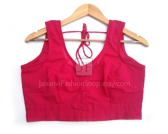 Cotton Sleeveless Blouse: Sweetheart Neck, Soft Breathable Fabric, Night Blouse for Women