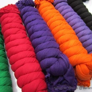 Pure Cotton Dupattas Scarf: Vibrant Colors, Lightweight and breathable Fabric image 4