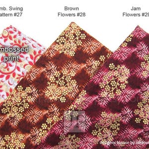 Multicolor Silk Saree Blouse: Backless, Boat Neck, Custom Fit image 9