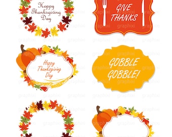 Thanksgiving border clipart, thanksgiving clipart,thanksgiving vector, thanksgiving frame, digital image, commercial use, SVG, SVG files