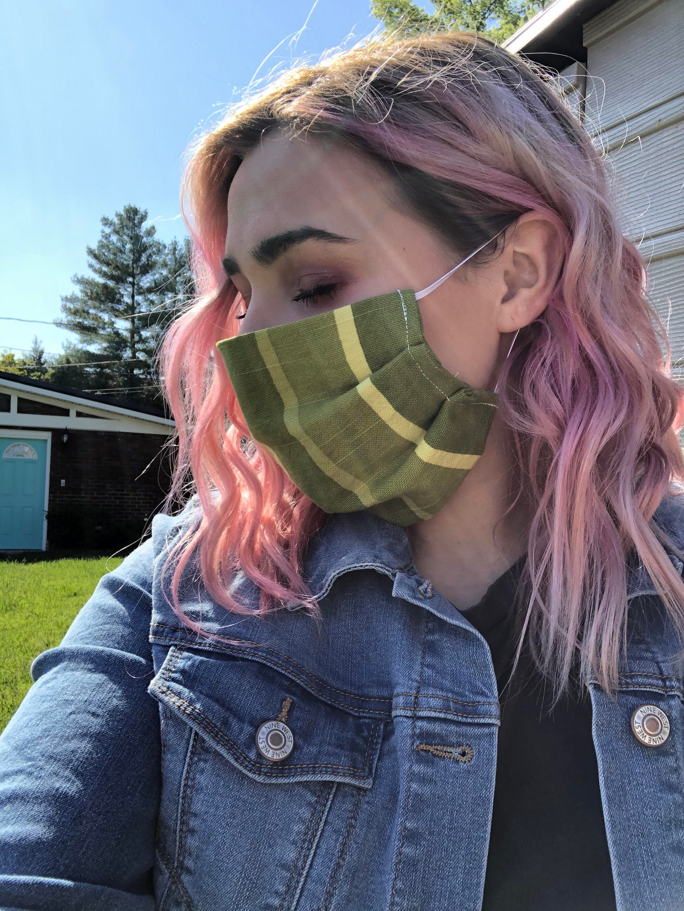 FACE MASK with Pocket for Filter / Filter not included / Washable/ Re…