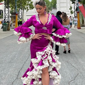 2-teiliger Anzug für Flamenco