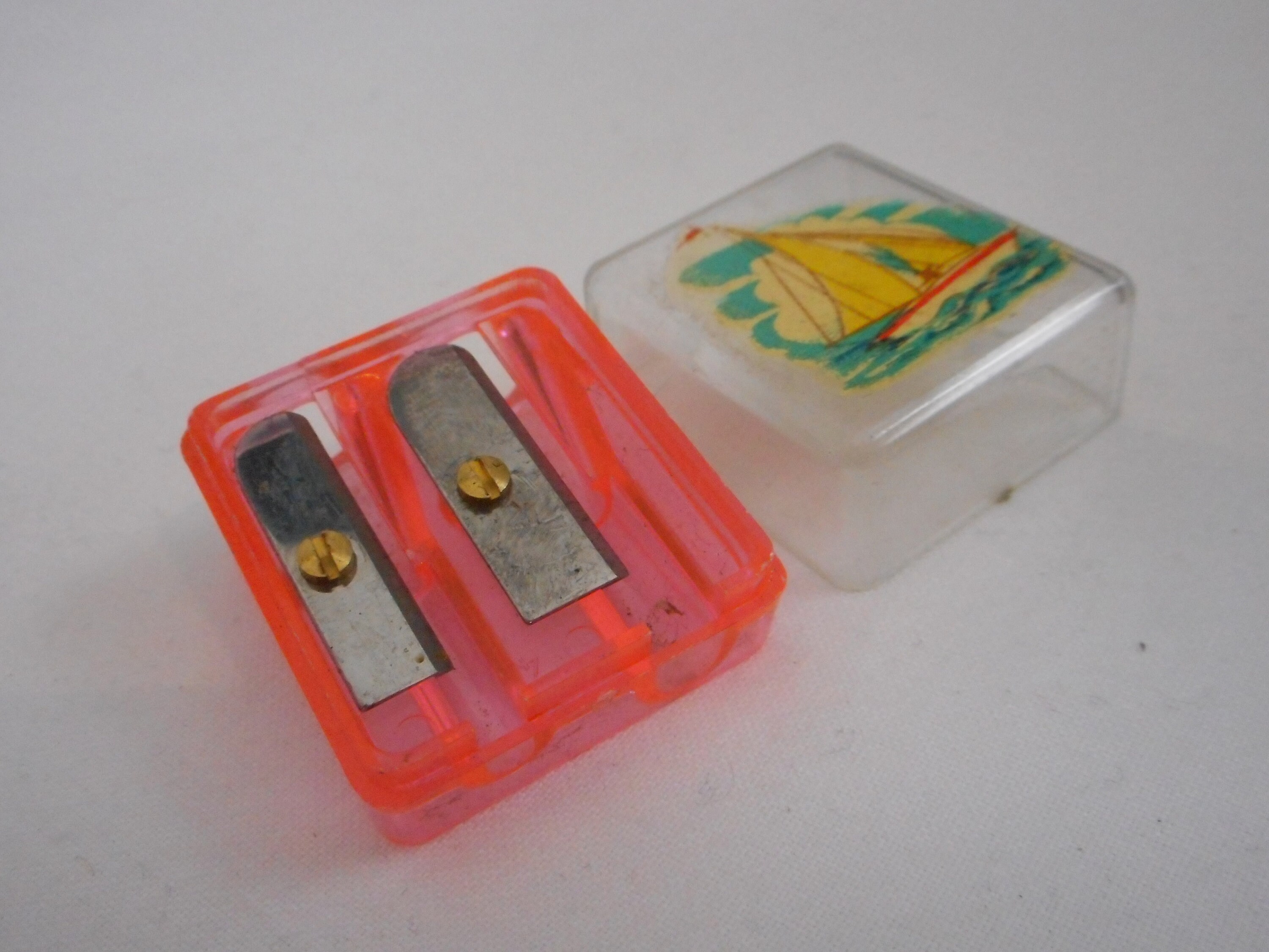 Joblot of 20 vintage French plastic pencil Sharpeners Etsy