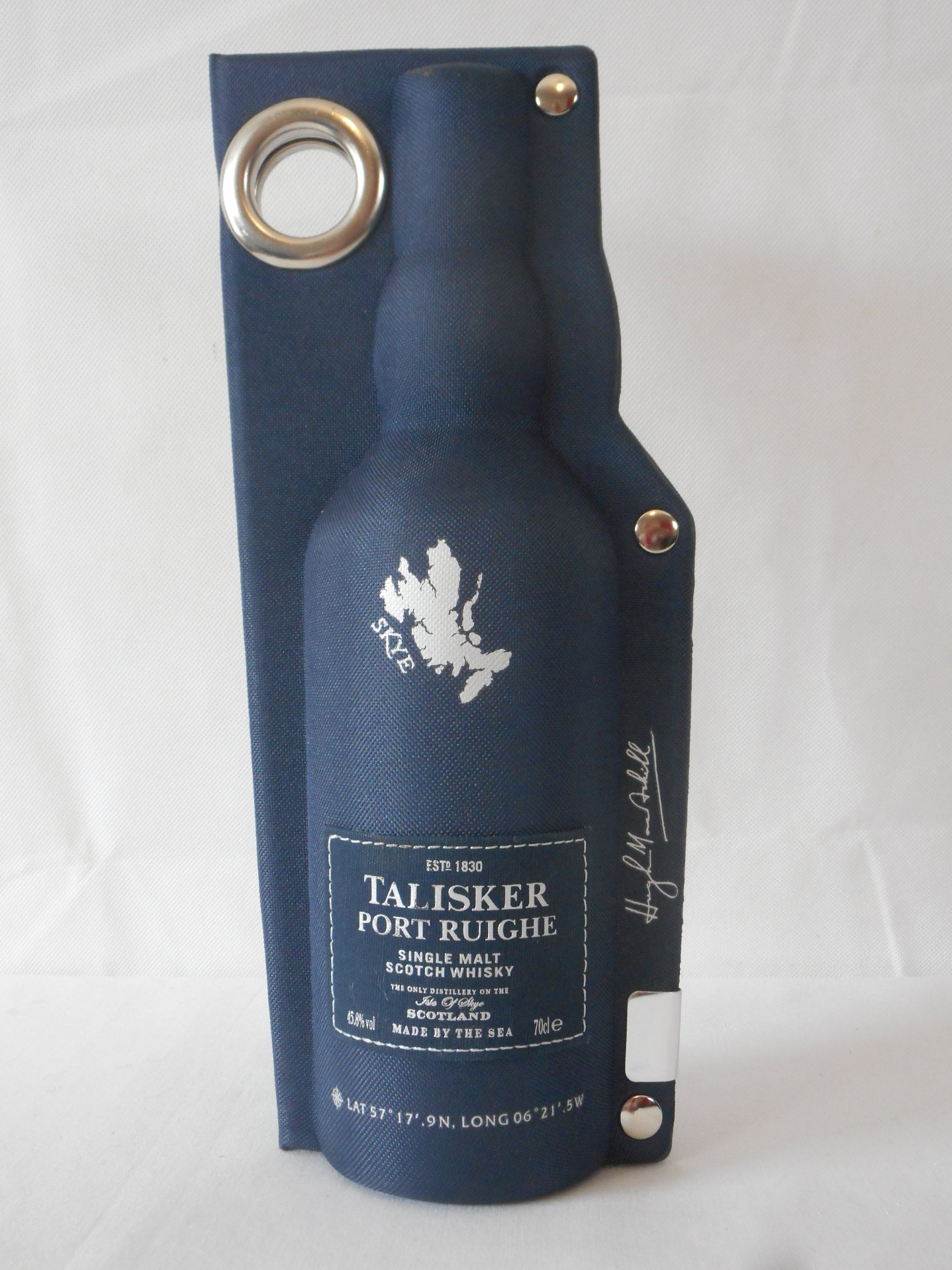 Vintage Talisker Port Ruighe Scotch Whisky Porte-Bouteille/Étui