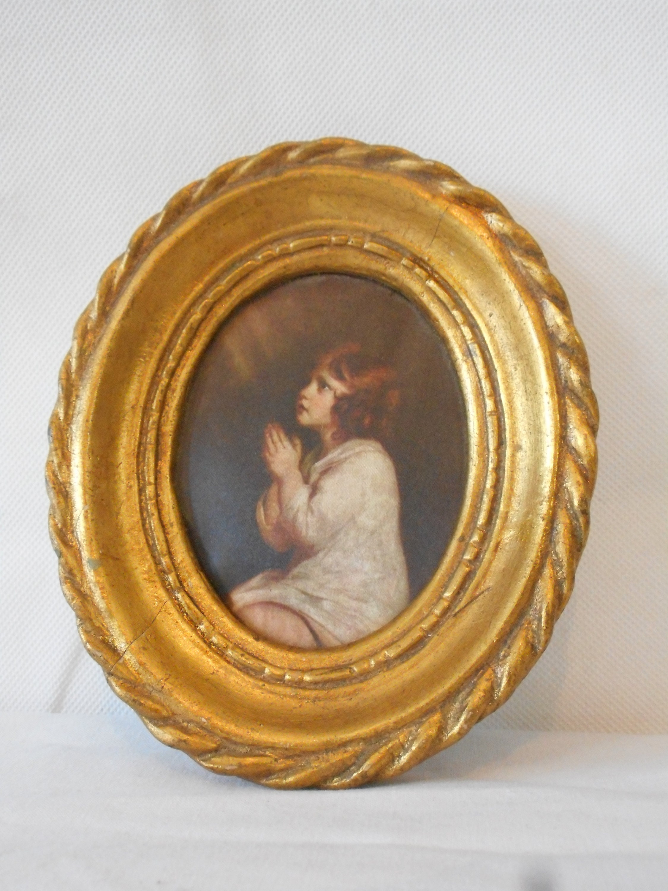 Petite Image Vintage Français Mural/Plaque Décor Français