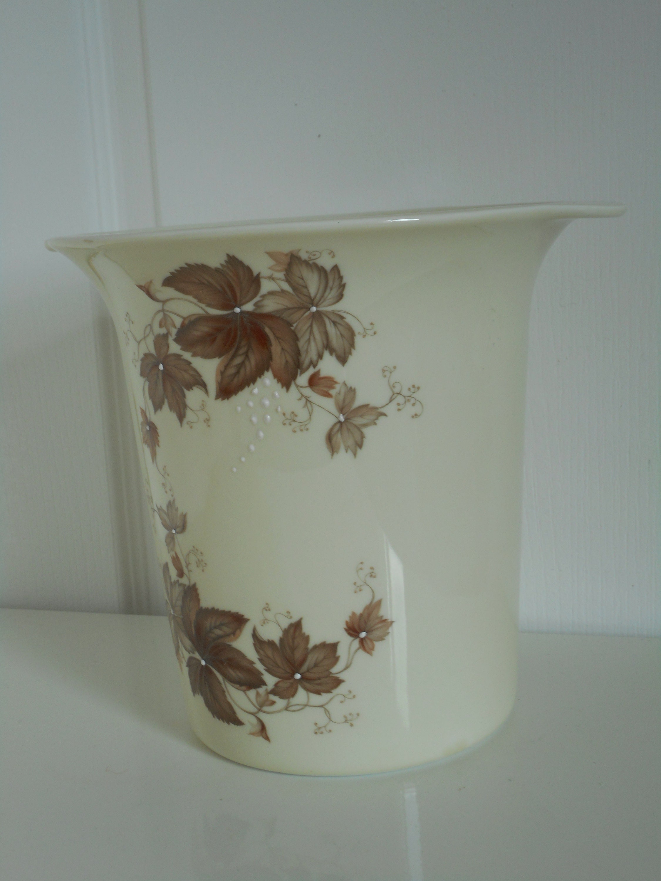 Superbe Très Rare Millésime Français Seau à Glace en Porcelaine de Limoges