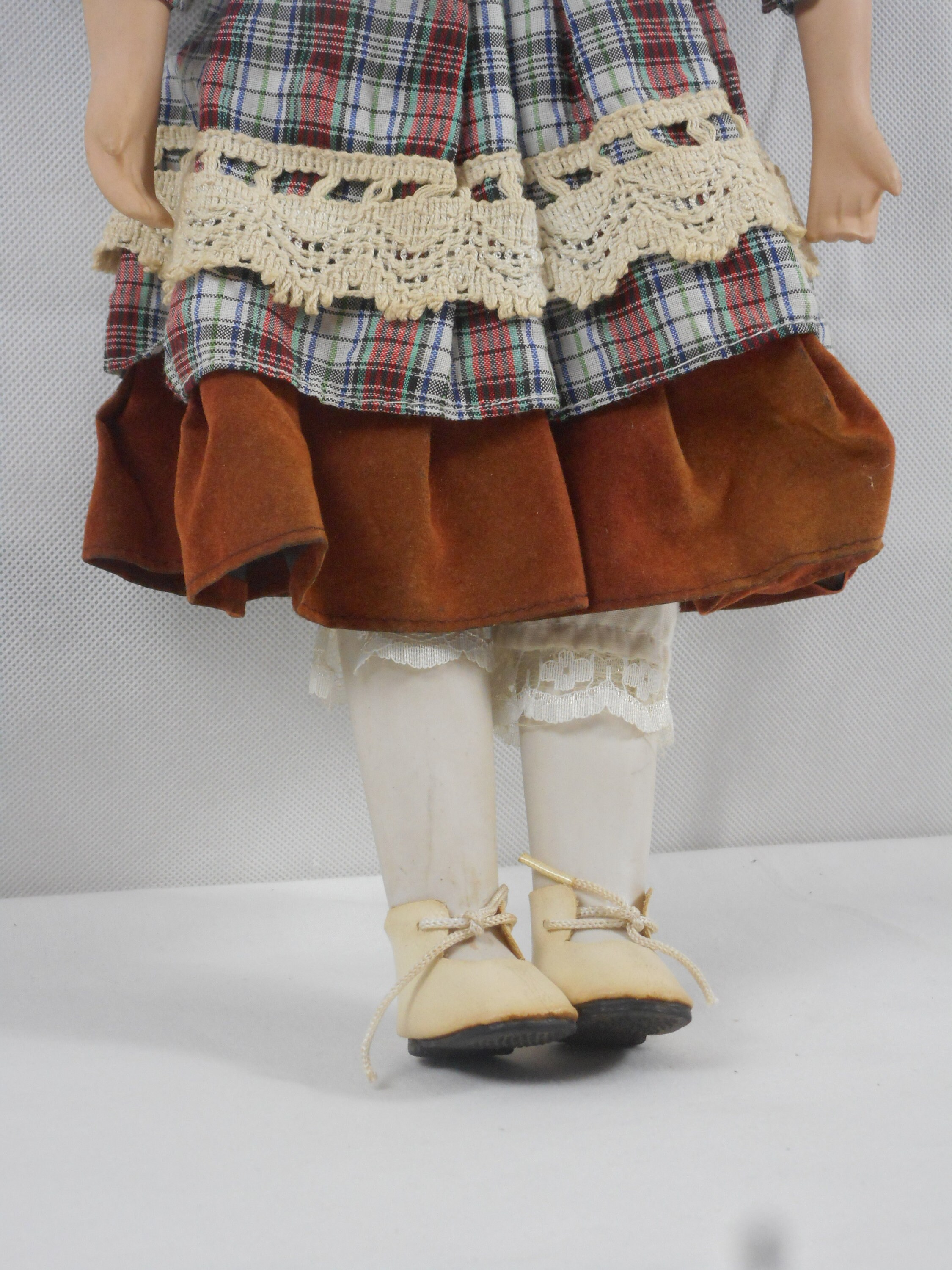 Vintage French Porcelain Doll / Figurine / Ornament - Etsy