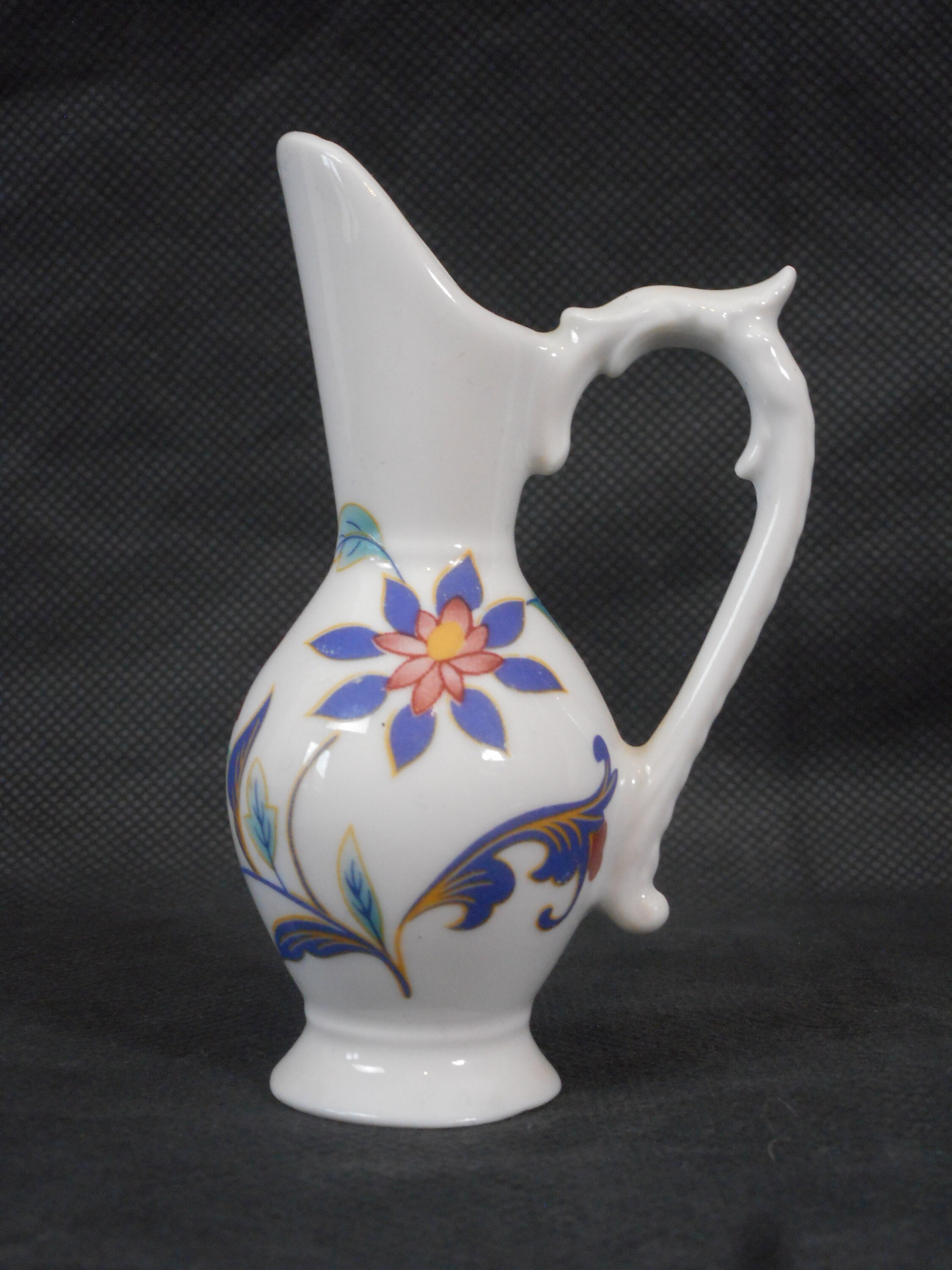 Superbe Vintage Français Porcelaine de Limoges Petit Vase Décoratif Miniature