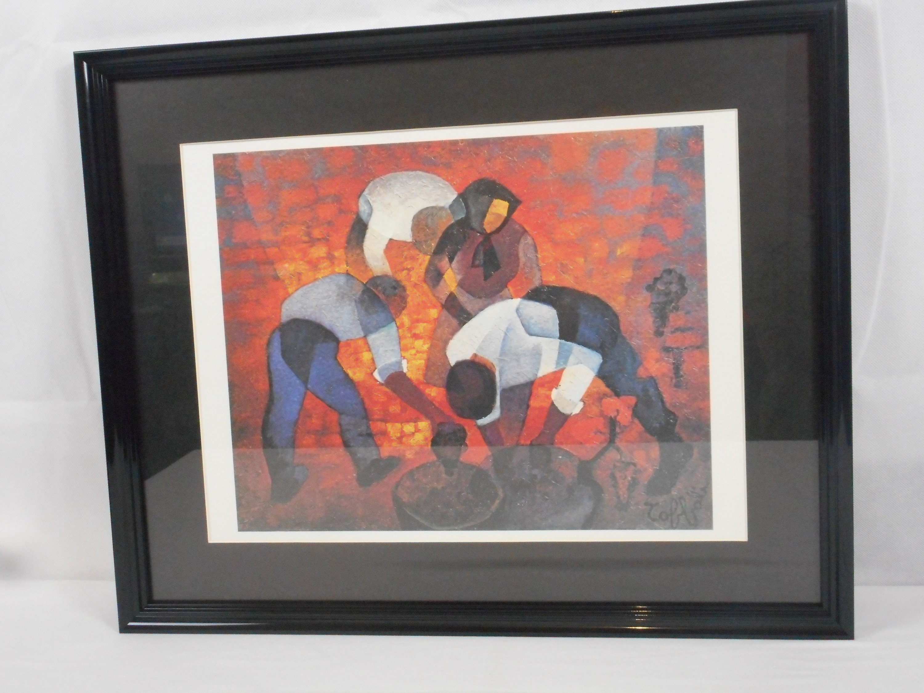 Vintage Pittore Toffoli Image/Imprimer Image Murale Art Décoration Intérieure