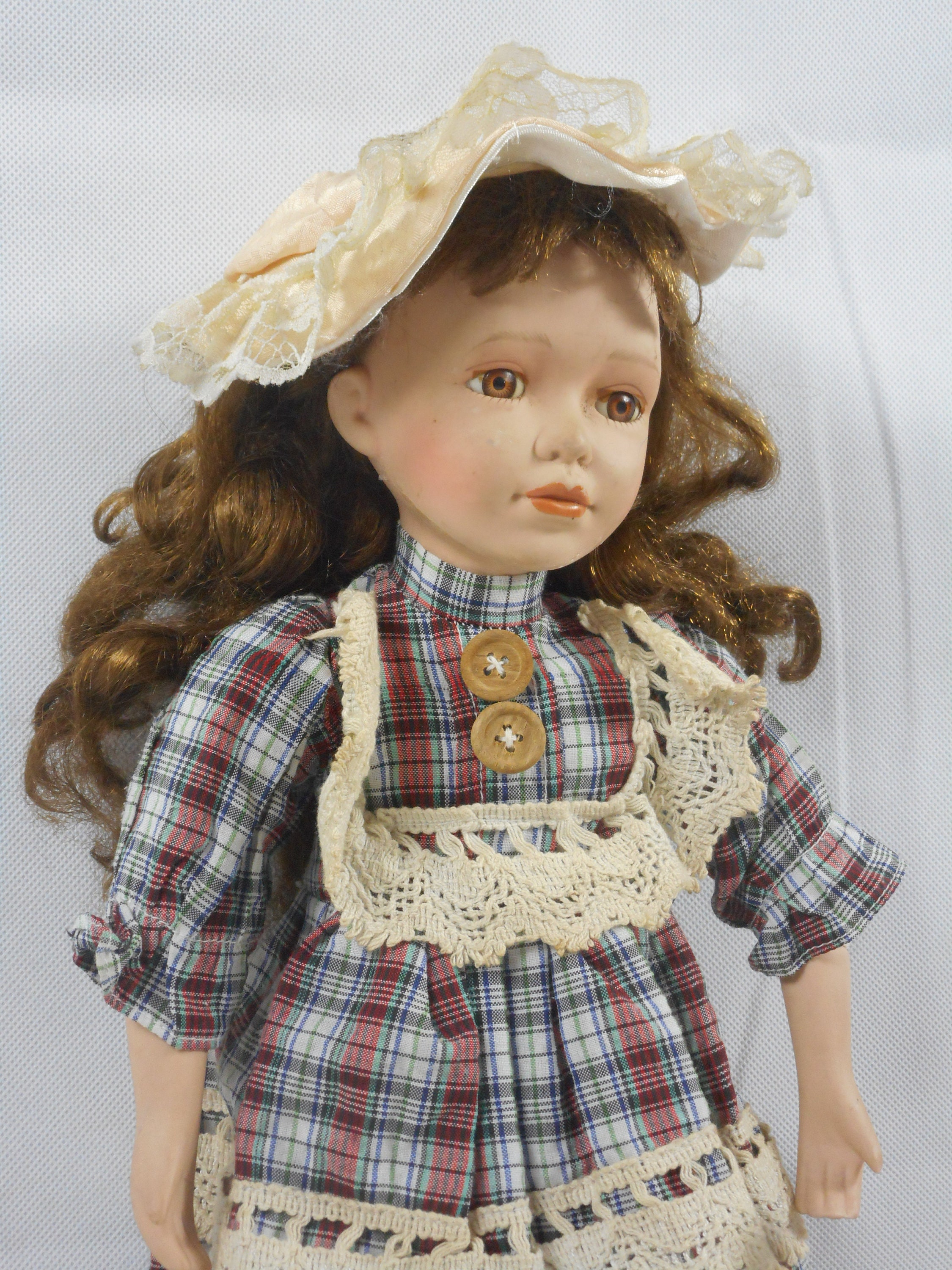 Vintage French Porcelain Doll / Figurine / Ornament - Etsy
