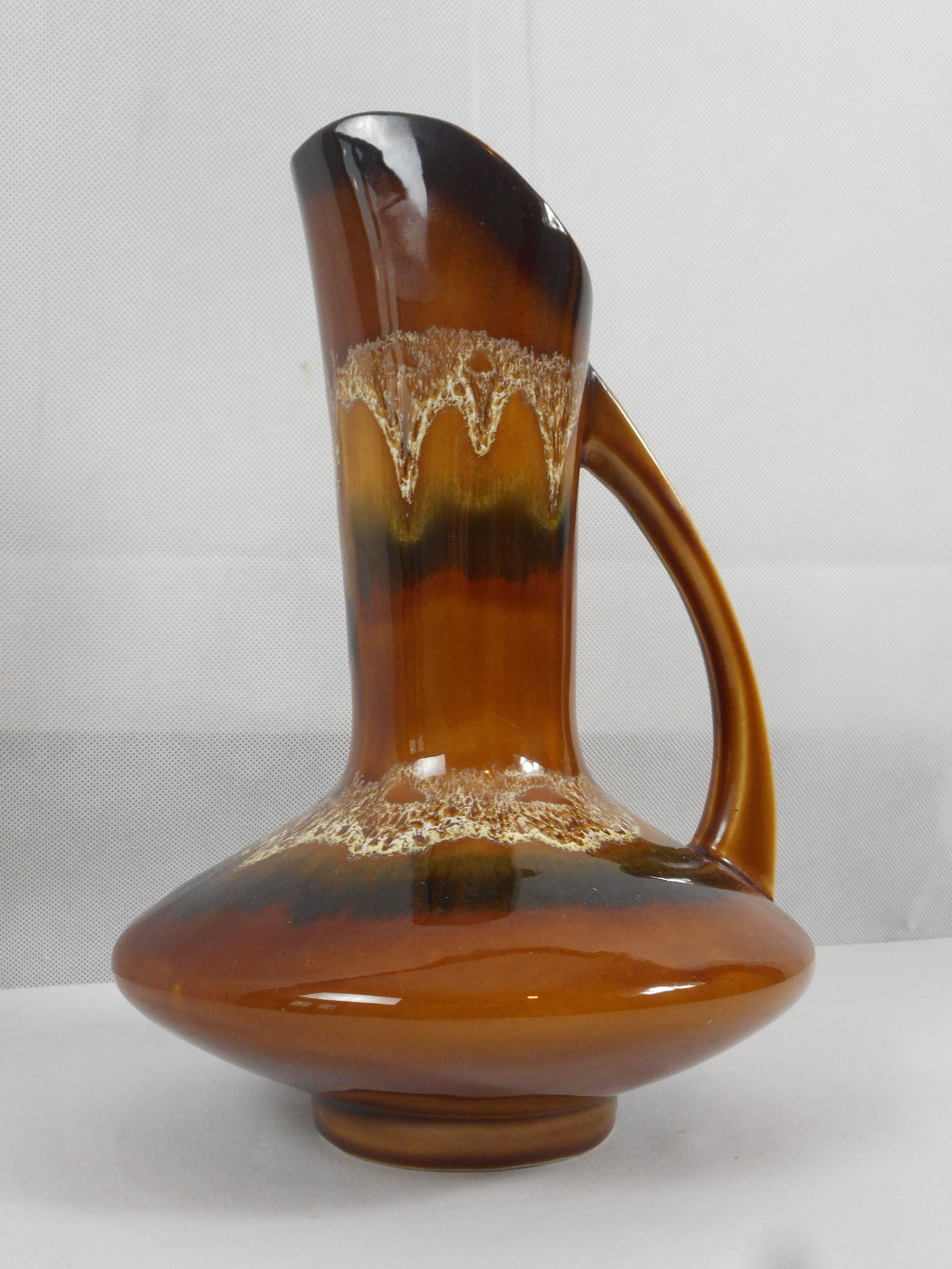 Vintage Signed Ceramic Glazed Wine Jug / Ornament / Jug / Vase Etsy
