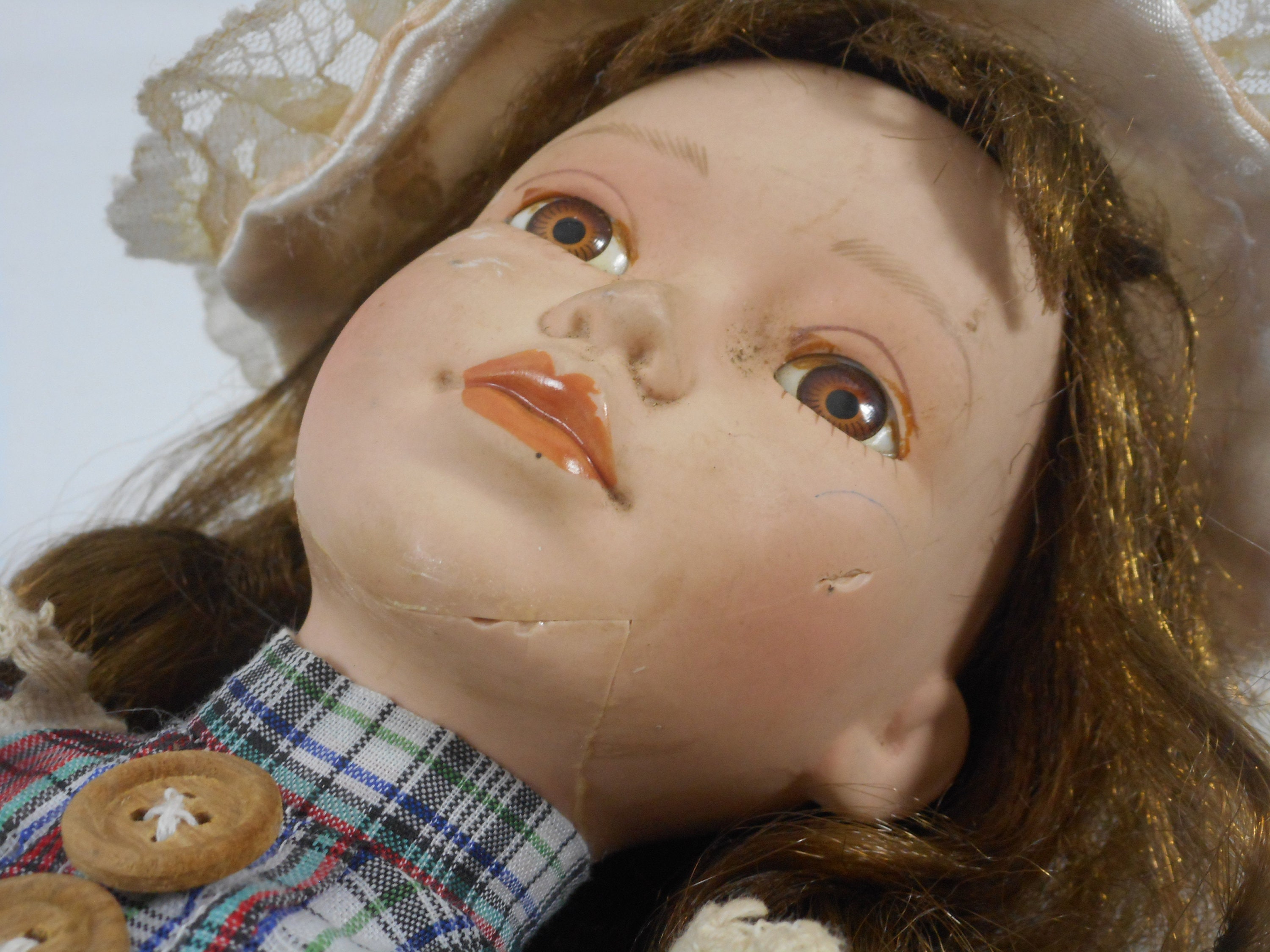 Vintage French Porcelain Doll / Figurine / Ornament - Etsy