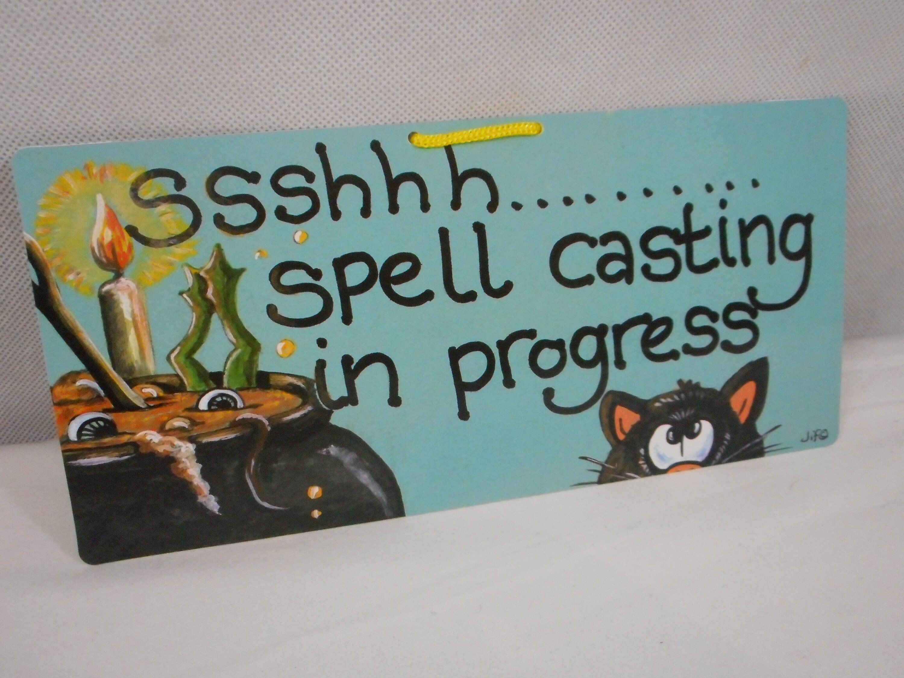 Superbe Mur Nouveauté/Porte Suspendue Plaque en Plastique Imprimé Enseigne Cadeau