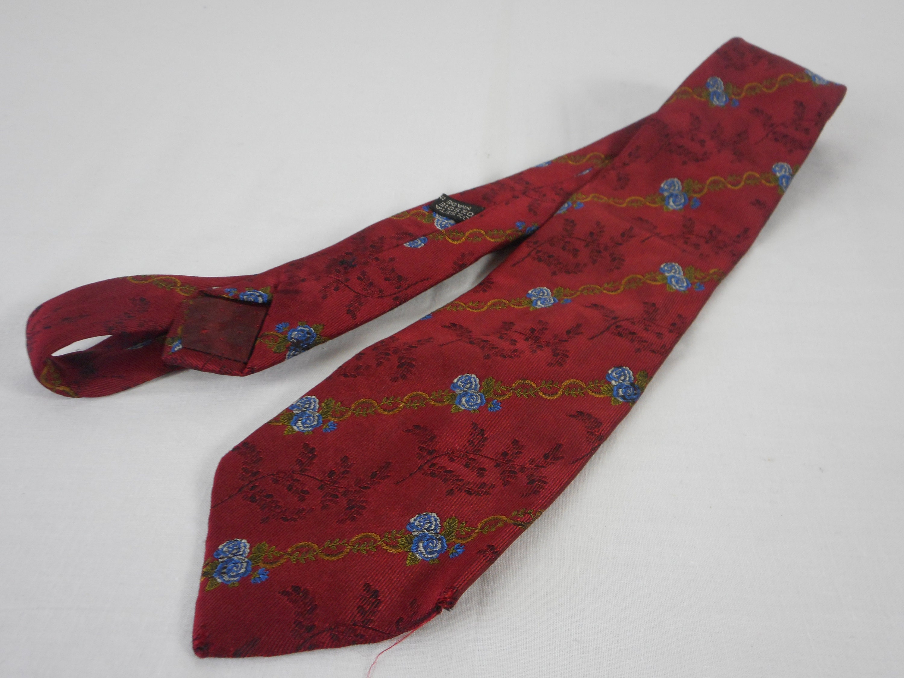 Stunning vintage French mans neck tie | Etsy