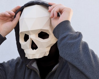 Diy pepakura mask  Etsy