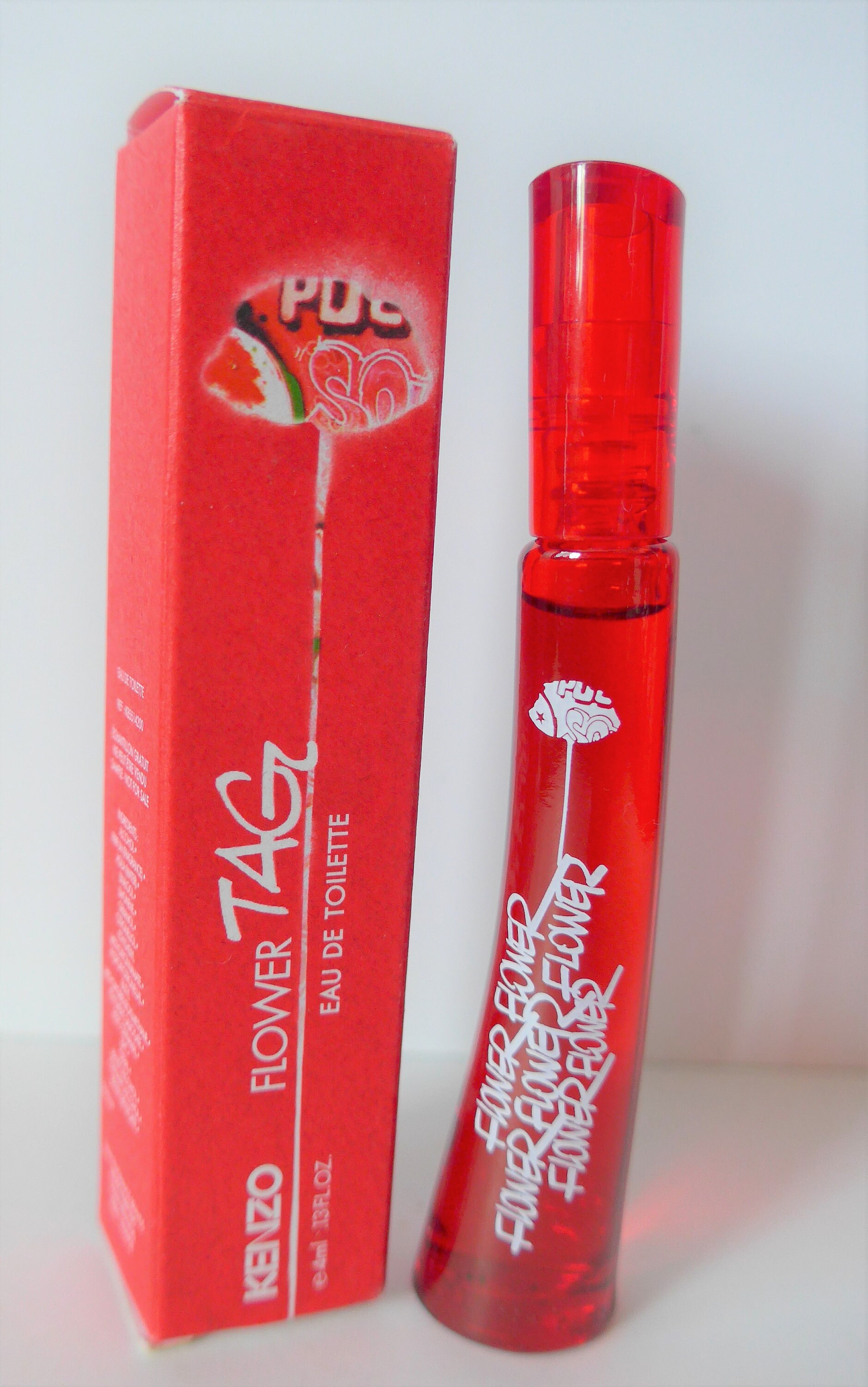 Kenzo Flower tag 4 ml EDT Full with box Etsy