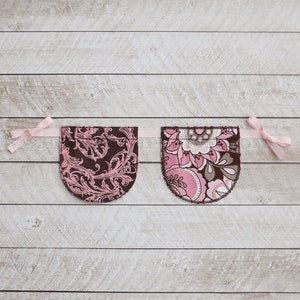Bunting Banner In The Hoop Embroidery Design