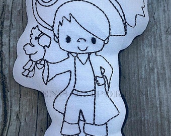 Pirate In The Hoop Doodle-It  Machine Embroidery Design