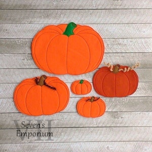 Pumpkin Design Machine Embroidery Design