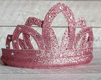 In The Hoop Princess Tiara Crown Machine Embroidery Design